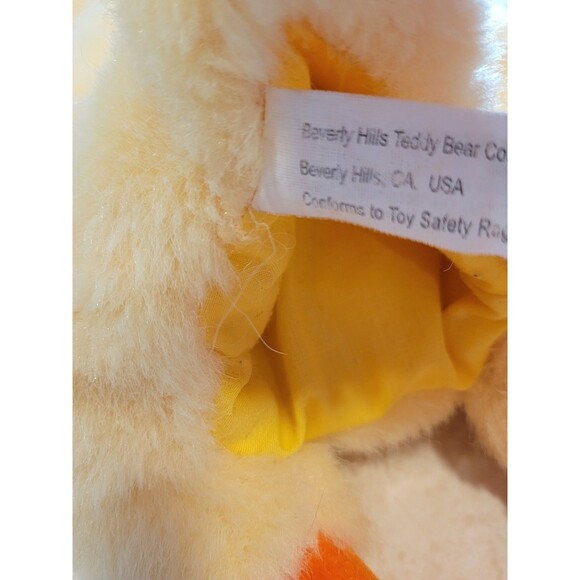 Beverly Hills Teddy Bear Co. Plush Puppet 13” Yellow Chick - Picture 5 of 5